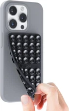 2 PCS Silicone Suction Cup Phone Case Mount Double Sided, Higher Suction Power