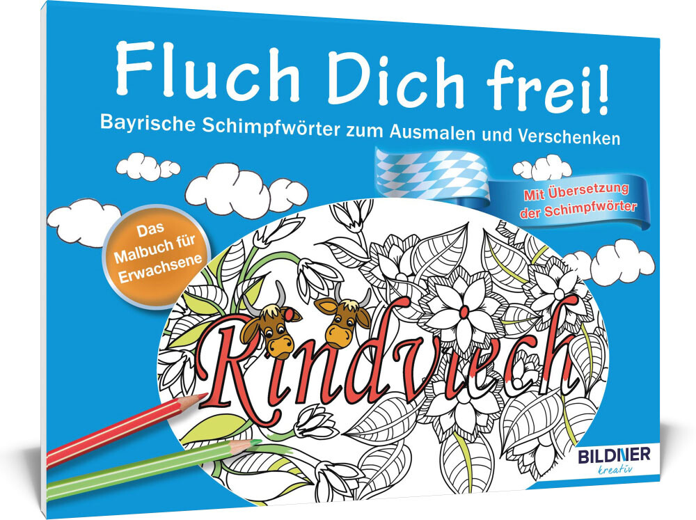 Thumbnail - Unbekannt. / Das Malbuch Für Erwachsene: Fluch Dich Frei