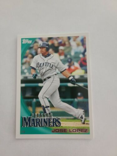 2010 Topps Baseball Card Jose Lopez 506