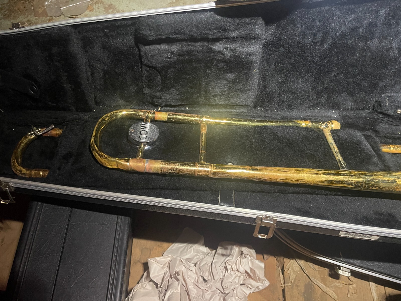 Beautiful Vintage Conn Trombone eBay