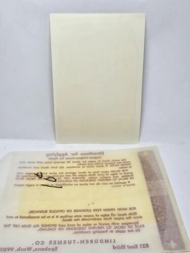 Vintage 40s-50s SEQUOIA NATIONAL PARK California CA Decal Lindgren-Turner Travel - Picture 3 of 3