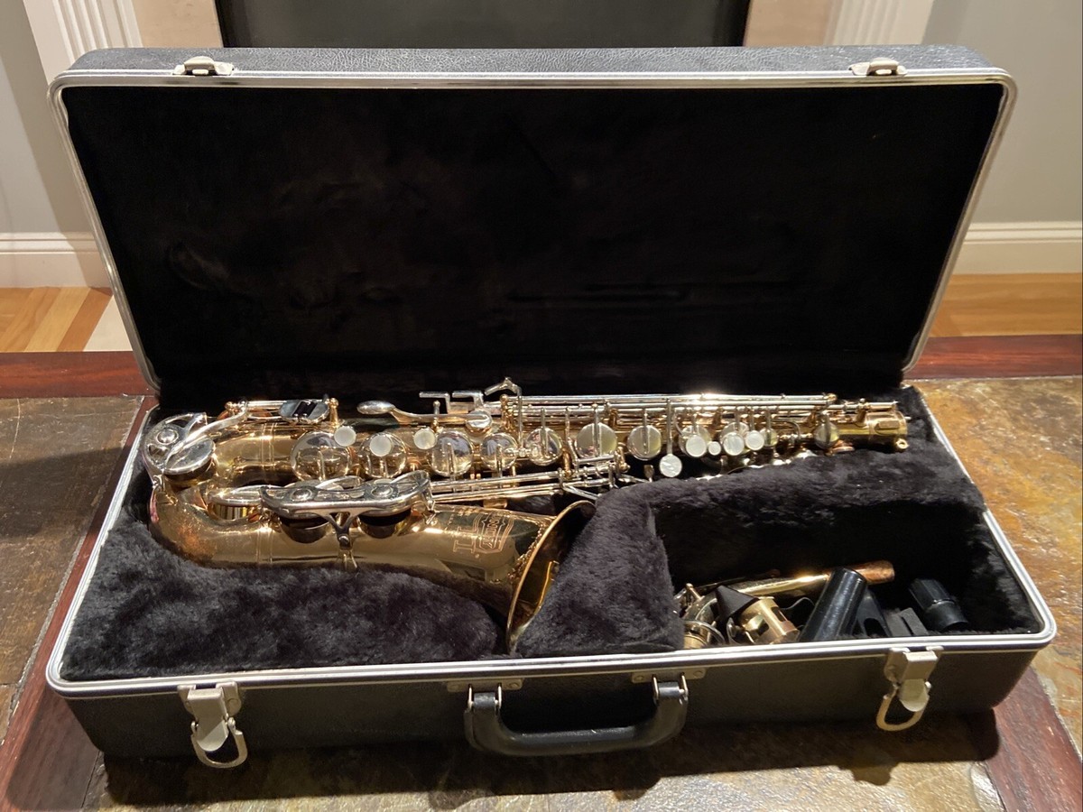 管楽器・吹奏楽器 Selmer Bundy Vintage Alto Sax Vintage Bundy 2 Saxophone IN CASE The Selmer Company | eBay