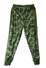 Jellifish Kids Boys Pajama Bottom Boy's Green Elastic Waist, Size S 6/7 