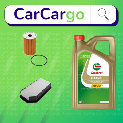 Service Kit For Kia Venga 1.4 CRDi 90 Diesel 2010-2023 Oil Air CASTROL OIL