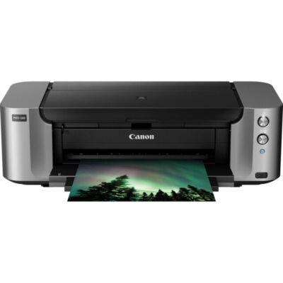 New In Box Canon PIXMA PRO-100 Inkjet Color Digital Photo Printer