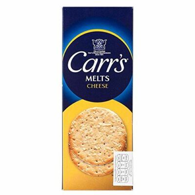 Carr's, Cracker, Melts, Cheese, 150 g (Pack of 1)