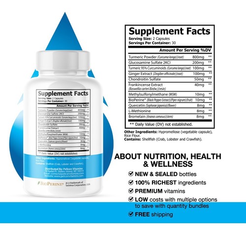 Nervexol- Nerve Suppport- 3 Bottles- 180 Capsules - Picture 3 of 5