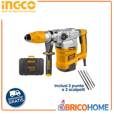 INGCO 1600W SDS-MAX DREHBARER ABBRUCHHAMMER MIT KOFFER