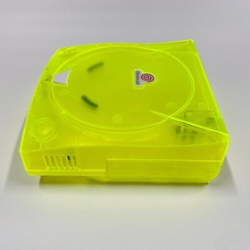 Replacement Casing / Shell / Case for Sega Dreamcast Console - Transparent Green