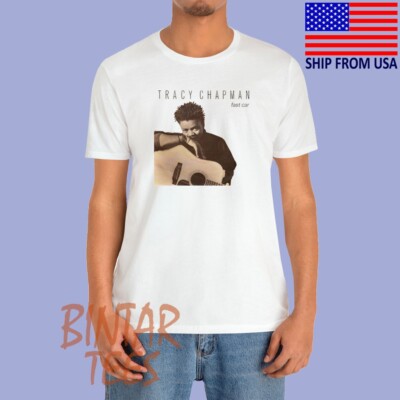 Tracy Chapman Fast Car Men's White Size S to 5XL