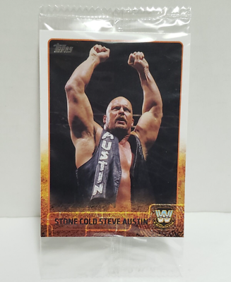 STONE COLD STEVE AUSTIN - 2015 Topps WWE Legends Promo Trading