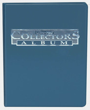 Ultra PRO 9-Pocket Collectors Album Portfolio Binder Blue Pokemon Magic Yugioh