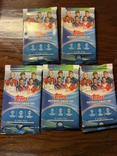 🎆X5 2025/26 Topps UEFA Club Competitions Soccer Hobby Packs🎇
