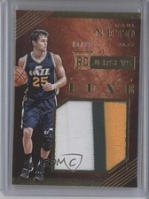 2015-16 Panini Luxe Rookie Jerseys Prime 1/25 Raul Neto #24 q2e