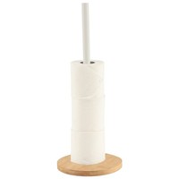 Toilettenpapierhalter ToilettenpapierstäNder Klopapierhalter Weiß Braun Modern