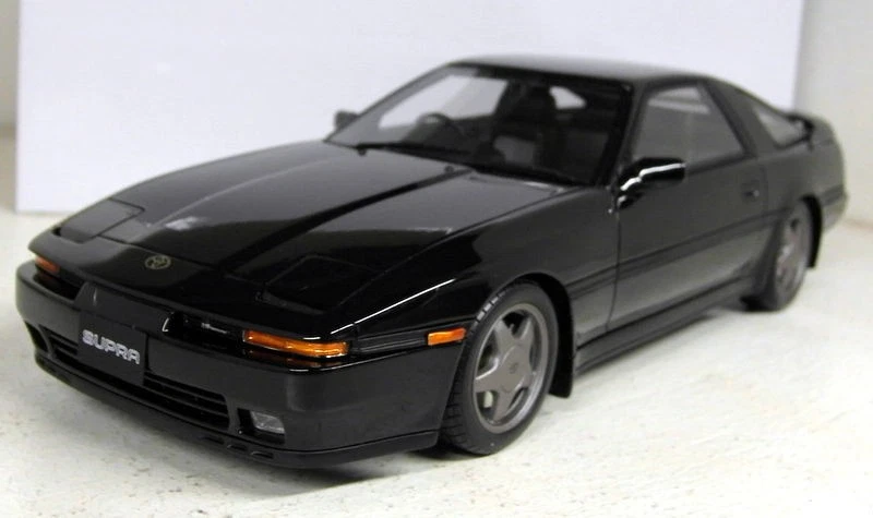 Otto 1/18 Scale Resin - OT222 - Toyota Supra 2.5 Twin Turbo R - Black - Image 2 of 4