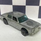 1969 Hot Wheels Redline Rolls Royce Silver Shadow Gray HK - for PARTS or RESTORE