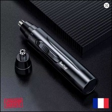 Tondeuse Électrique Indolore Nez/Oreilles – Hommes/Femmes, Lame Inox Pro