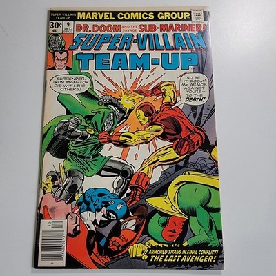 Super-Villain Team-Up #9 Marvel Comics (December 1976) 6.0 Fine