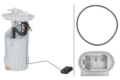 Connettore Elettrico per Pompa Carburante, 4 Pin Standard OEM per