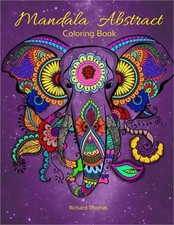 Mandala Abstract Coloring Book: Stress Relieving Mandala Designs for All Ages 50