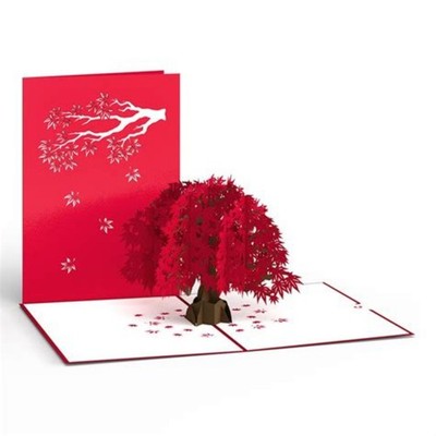 LovePop JAPANESE MAPLE TREE 3d Pop-Up Greeting Card LP1592 NEW