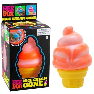 Schylling Needoh Cube Fuzz Ball / Nice Cream Cone / Jelly Squish / Nice-Sicle
