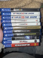 PS4 Games Red Dead Redemption 2 Madden MLB FIFA COD Battle Front Need For Speed