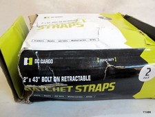 Comes With 1 Dc Cargo Mall Bolt-on Auto Retractable Ratchet Straps 2 X 43