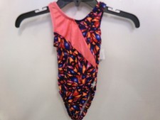 Gymnastics Pre-Owned Leotard Snowflake Small Child Stained Glass Print