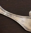 Solid Sterling Silver Baby Spoon Bent Handle w/Cat Kitten Nursery Rhymes — photo 6