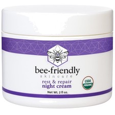 Gentle Hydrating Night Cream - Organic Chemical-Free, 2 oz for All Skin Types