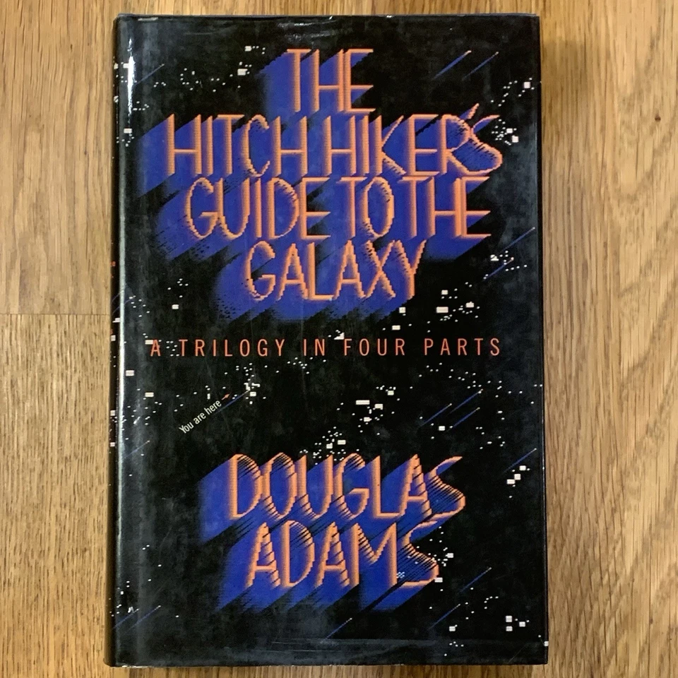 HITCH HIKER'S GUIDE TO THE GALAXY by Douglas Adams HC DJ 1986 UK Edition Omnibus - Image 2 of 4