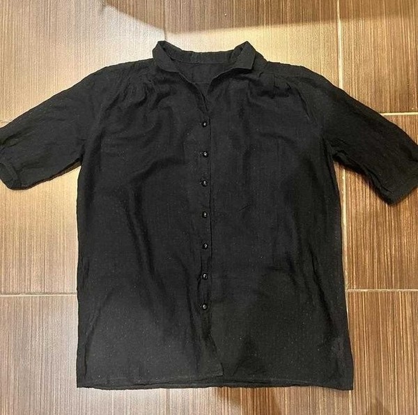 Women Betty Barclay Shirt Black Cotton 40