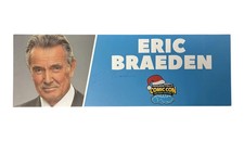 Eric Braeden Autographed Niagara Falls Comic Con Holiday Edition Nameplate