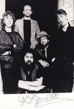 Manfred Mann's Earth Band - zdjęcie prasowe - 5 x oryginał podpisany