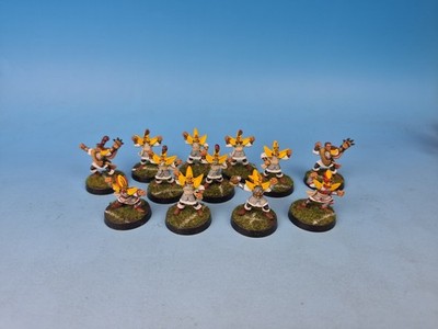 High Elf Blood Bowl Team - OOP Metal 3rd Edition - sehr schön bemalt