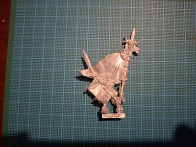 OOP, RARE, WFB, Warhammer Fantasy, The Old World, Wood Elf, Battle Standard
