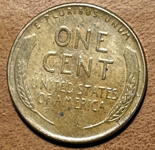 1956 Lincoln Wheat Cent Die Chips Reverse Stalks Error Coin Penny - Picture 3 of 5