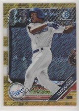 2019 Bowman Chrome Prospects Gold Shimmer Refractor 46/50 Jeter Downs 7xr