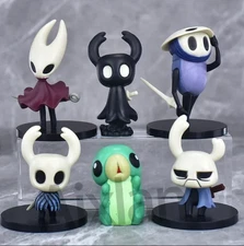 6Pcs Hollow Knight Anime Figures Set GK Game PVC Action Model Collectible Toys