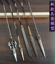 1/6 Scale Halberd Long Spear Weapon Model for 12" Action Figure Body about 22cm