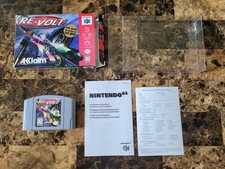 Re-Volt (Nintendo 64, 1999) N64 Box And Cart Only (No Manual) Tested & Working