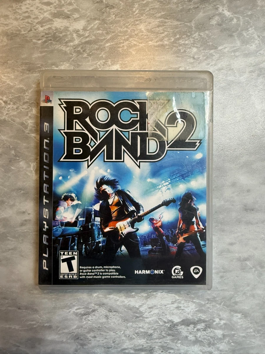 Rock Band Song Pack 2 – PS3 – Édition Collector, Boîte Et Notice Incluses, Très Bon état