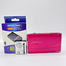 Flash NG FUJIFILM FinePix Z900EXR 16MP Compact Digital Camera Pink From Japan