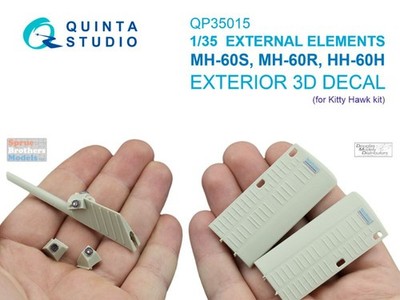 QTSQP35015 1:35 Quinta Studio 3D Decal - MH-60S Knight Hawk MH-60R Seahawk