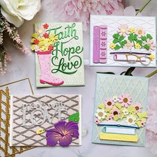 Lattice Frame Metal Cutting Dies Embossing Die Scrapbooking Card Making Crafts