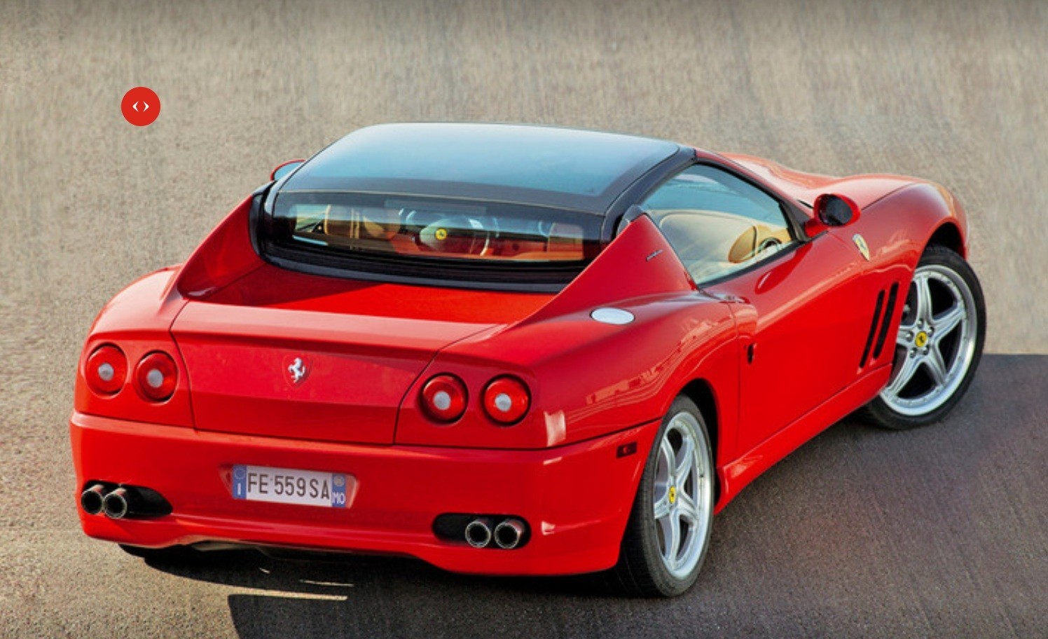 Ferrari 575 Superamerica Roof / Glass / Carbon Top