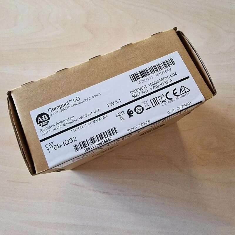 New Sealed AB 1769-IQ32 CompactLogix 24V DC Input Module 1769IQ32 US Free Tax - Image 4 of 4