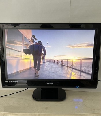 ViewSonic VX2453mh LED LCD Monitor w/Stand and power adapter - Works Great